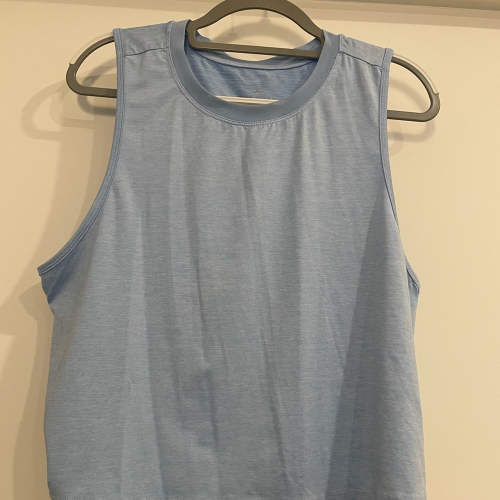 Danskin Light Blue Muscle Tee